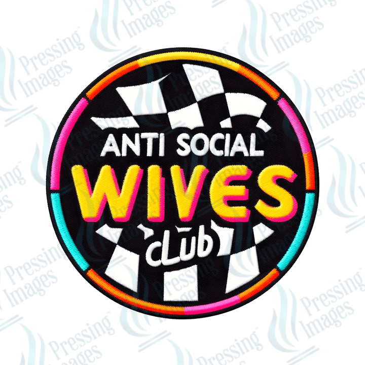 DTF HP 1004 Antisocial wive's club 3 PK - Pressing Images