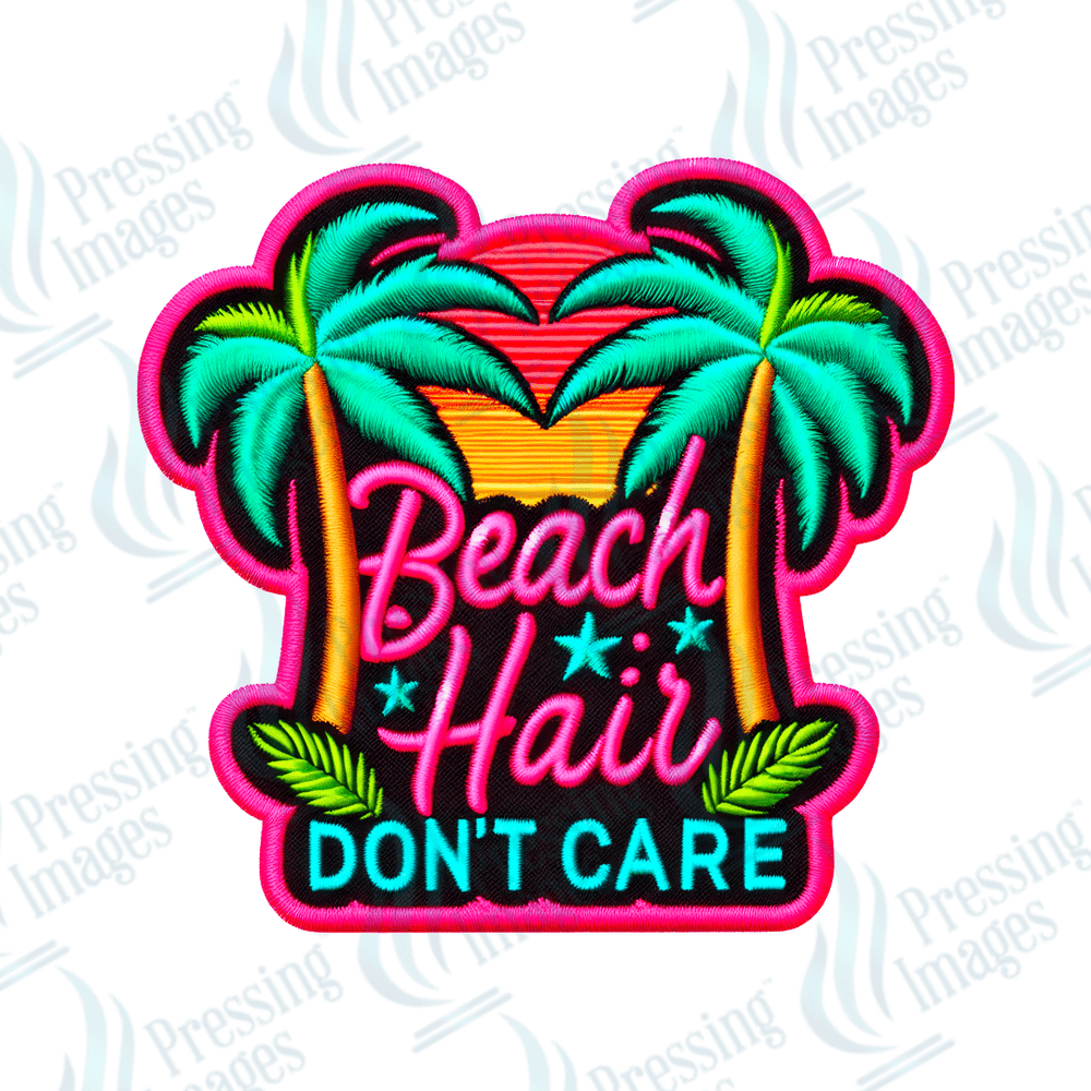 DTF HP 1009 Beach hair don't care 3 PK - Pressing Images