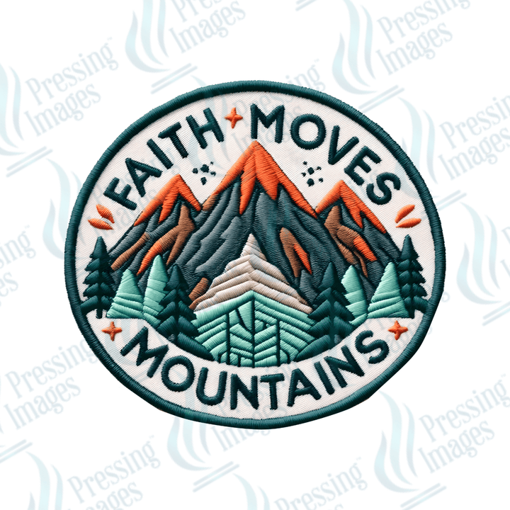 DTF HP 1011 Faith moves mountains 3 PK - Pressing Images