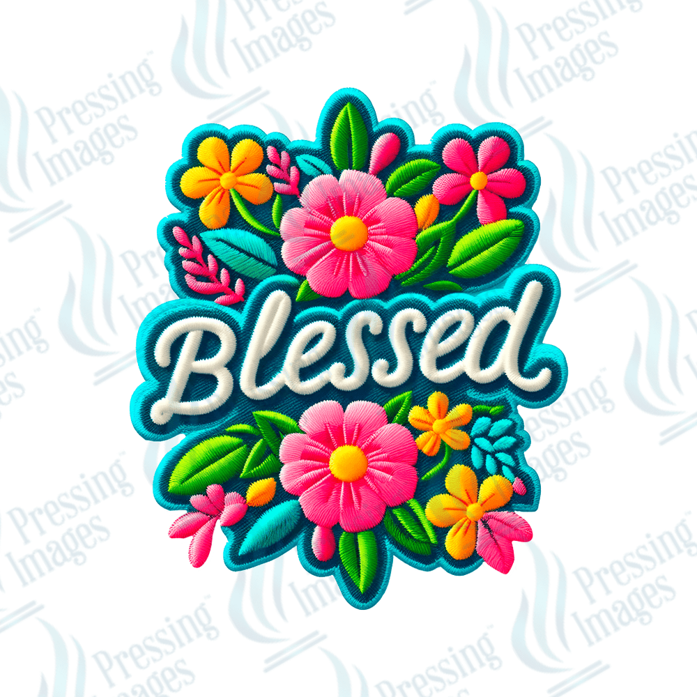 DTF HP 1013 Blessed 3 PK - Pressing Images