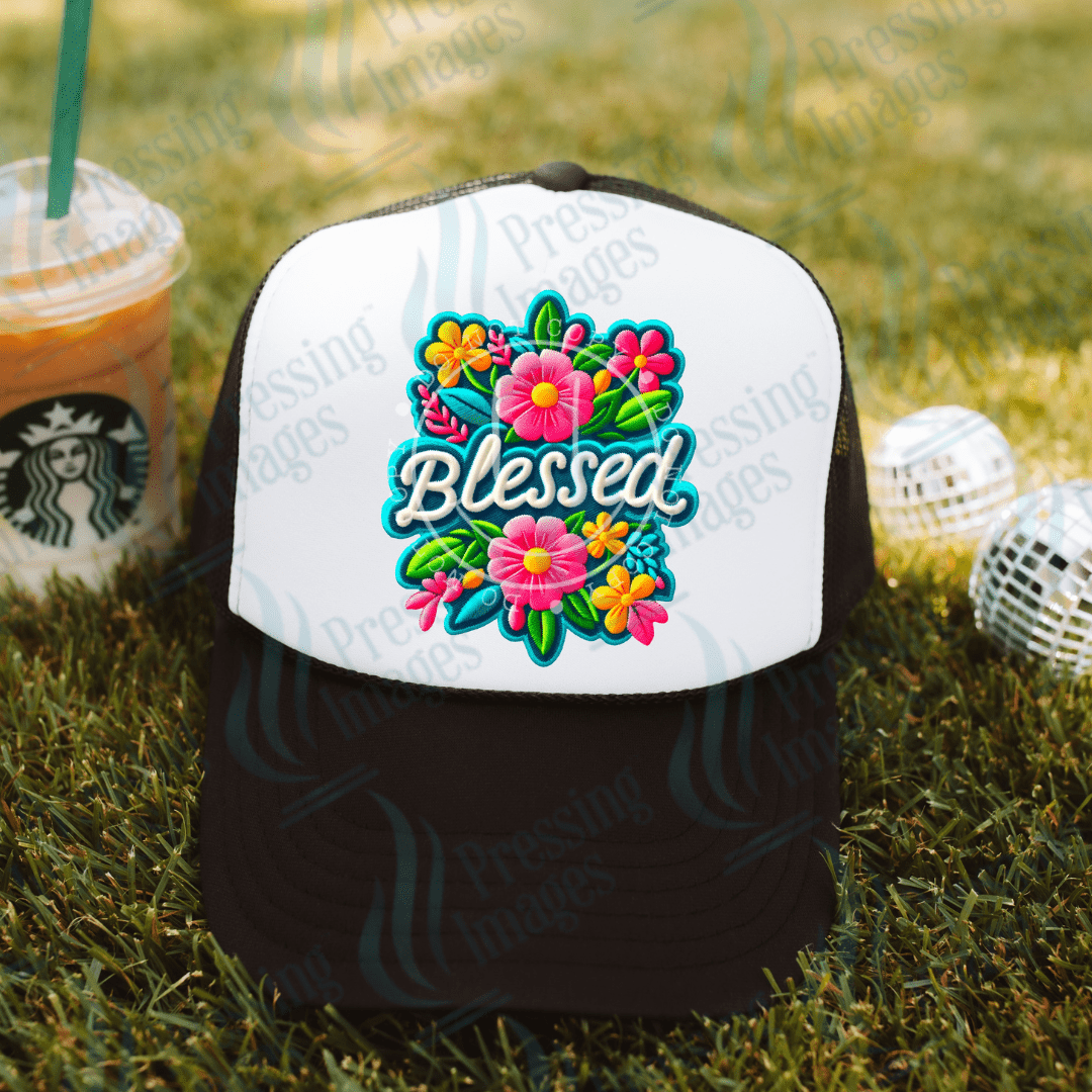 DTF HP 1013 Blessed 3 PK - Pressing Images