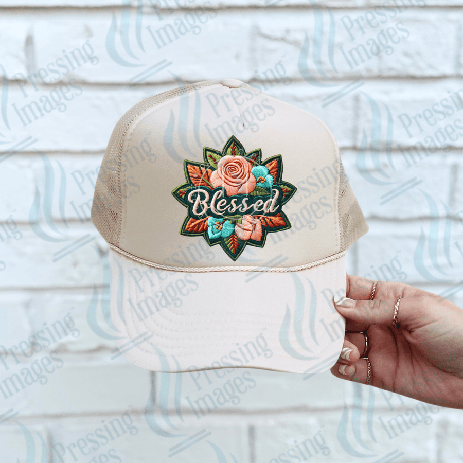 DTF HP 1014 Blessed two 3PK - Pressing Images