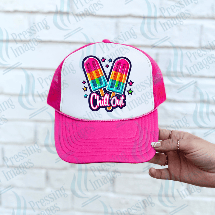 DTF HP 1019 Chill out one 3PK - Pressing Images