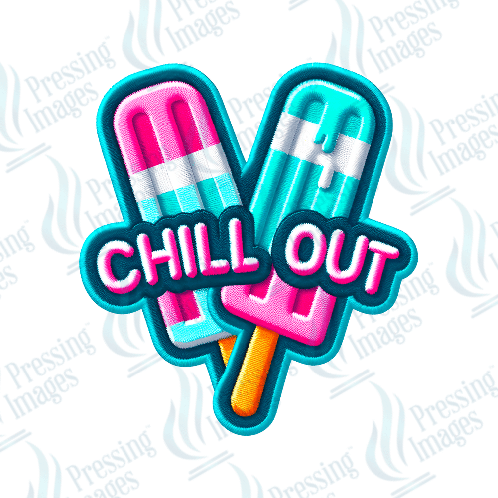 DTF HP 1020 Chill out two 3PK - Pressing Images