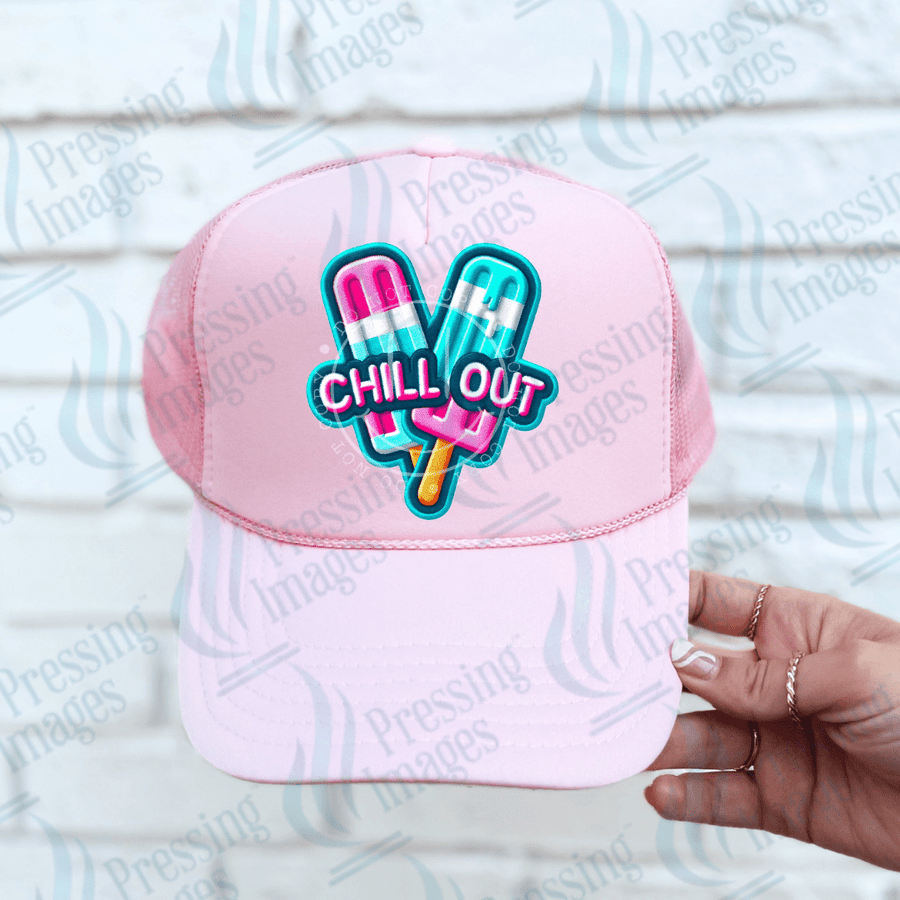 DTF HP 1020 Chill out two 3PK - Pressing Images