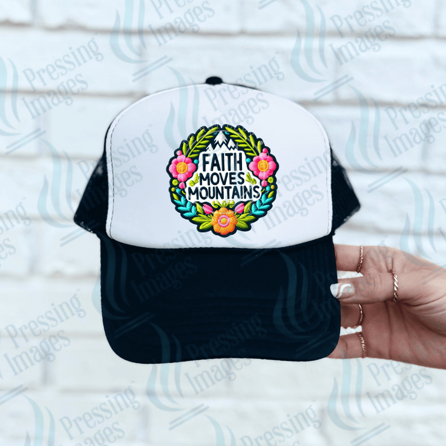 DTF HP 1032 Faith moves mountains two 3PK - Pressing Images