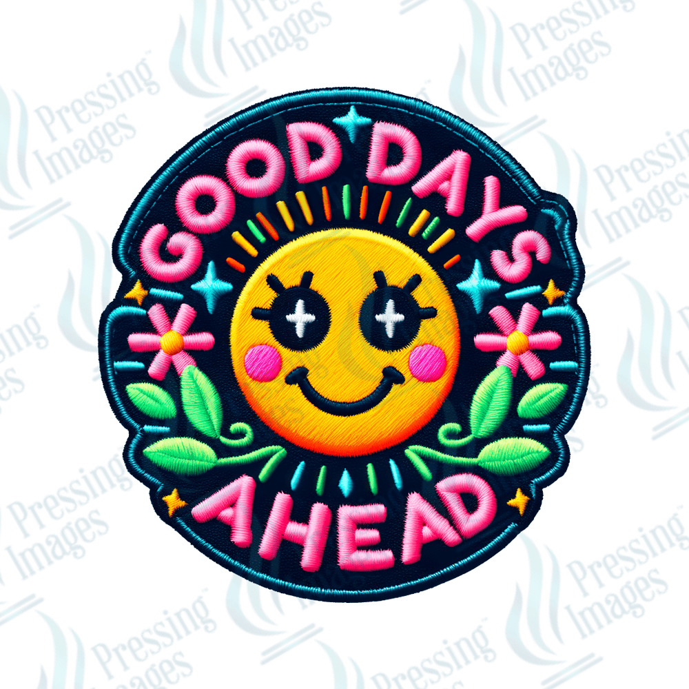 DTF HP 1037 Good days 3PK - Pressing Images