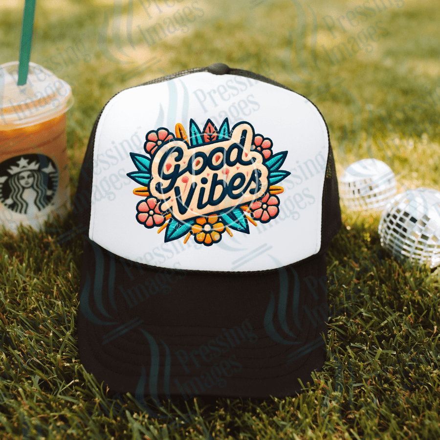 DTF HP 1038 Good vibes one 3PK - Pressing Images