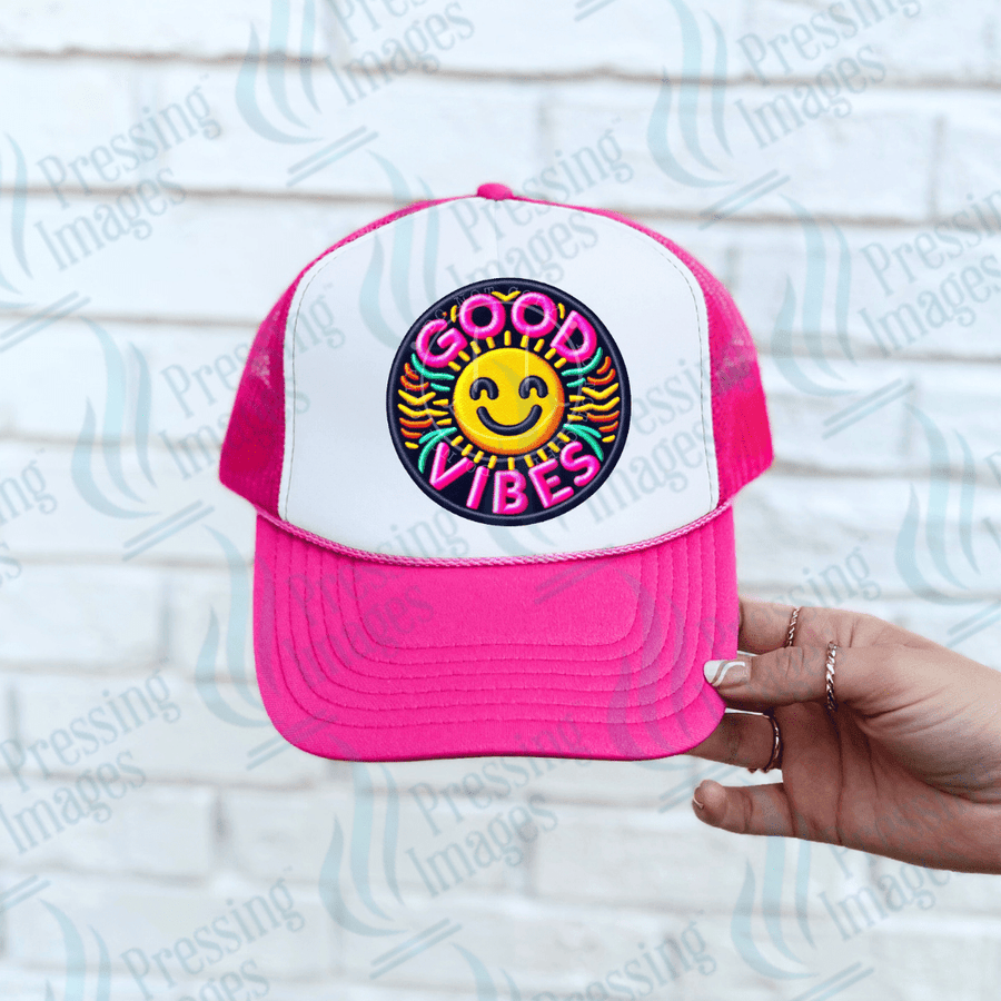 DTF HP 1039 Good vibes two 3PK - Pressing Images