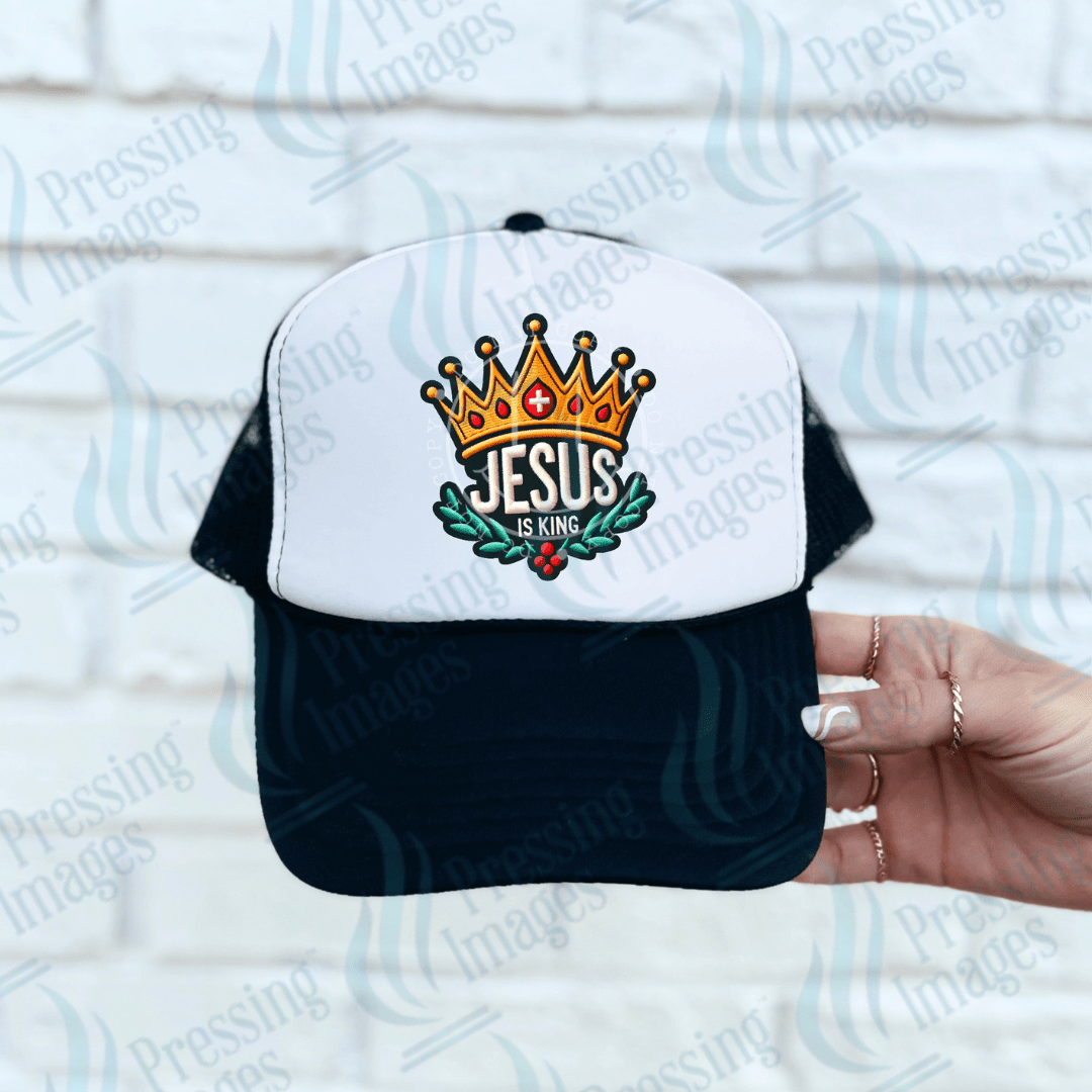 DTF HP 1043 Jesus is King one 3PK - Pressing Images