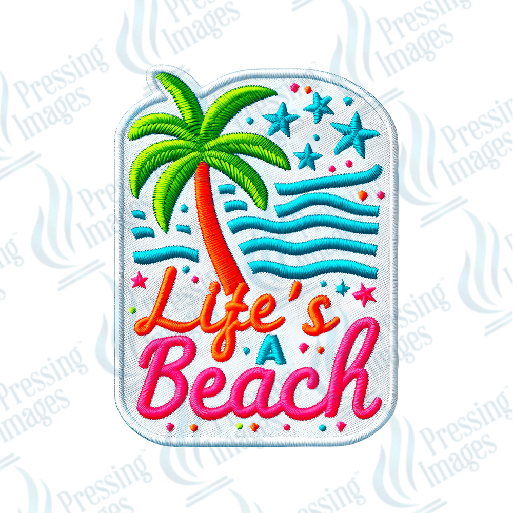 DTF HP 1055 Life's a beach 3PK - Pressing Images
