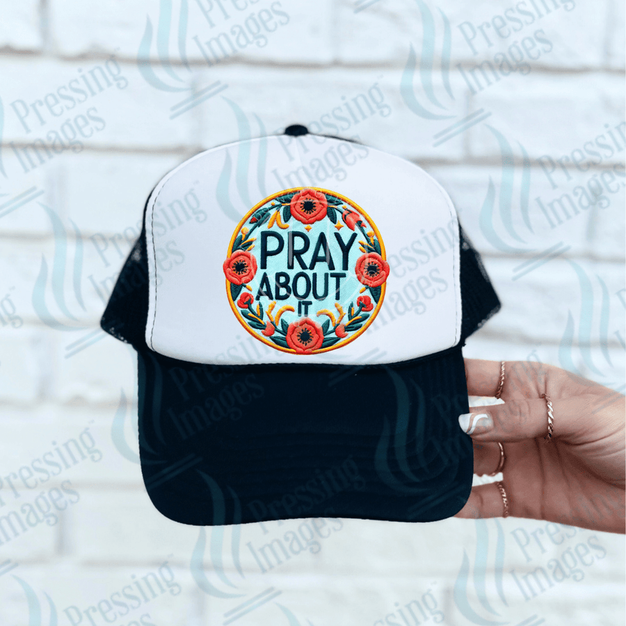DTF HP 1063 Pray about it 3PK - Pressing Images