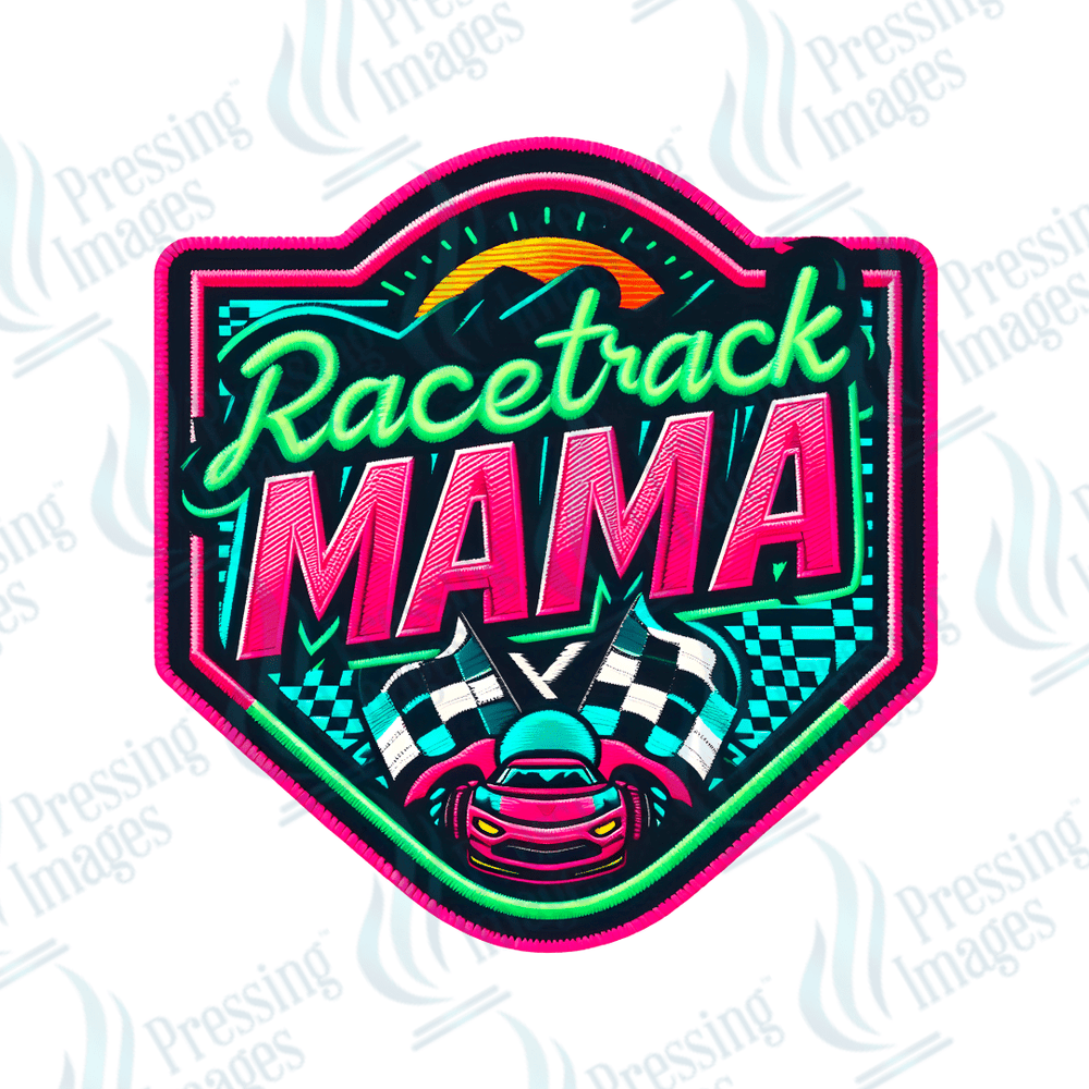 DTF HP 1068 Racetrack mama 3PK - Pressing Images