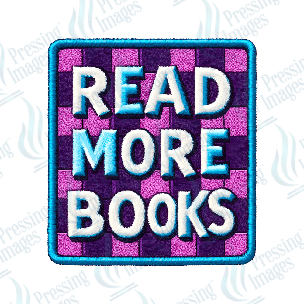 DTF HP 1073 Read more books 3PK - Pressing Images