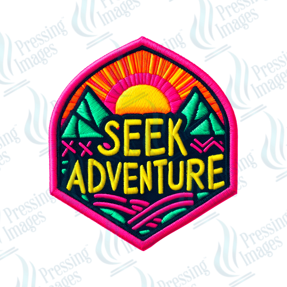 DTF HP 1076 Seek adventure 3PK - Pressing Images
