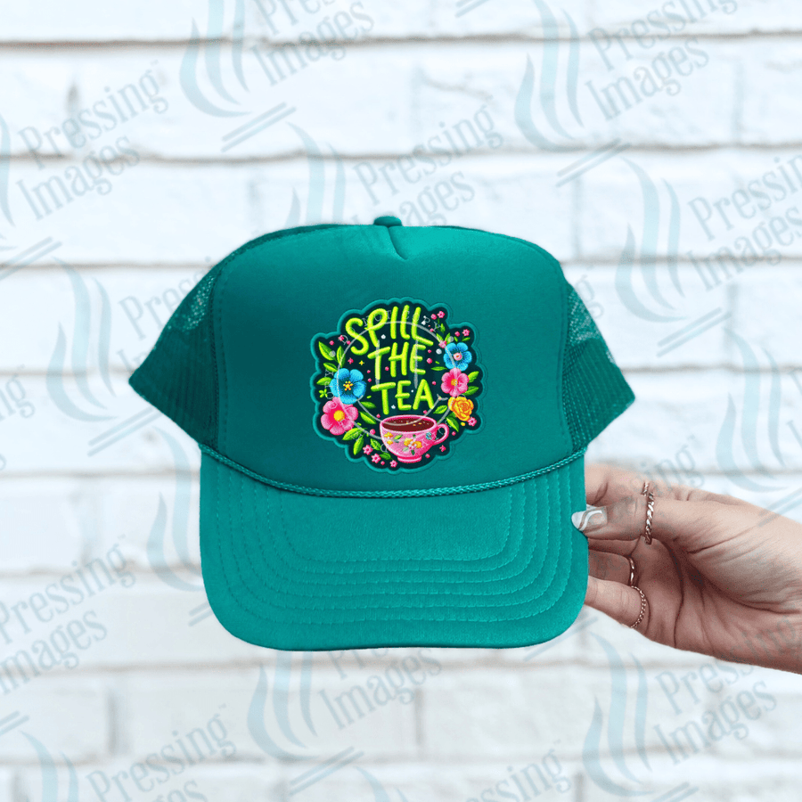 DTF HP 1078 Spill the tea two 3PK - Pressing Images