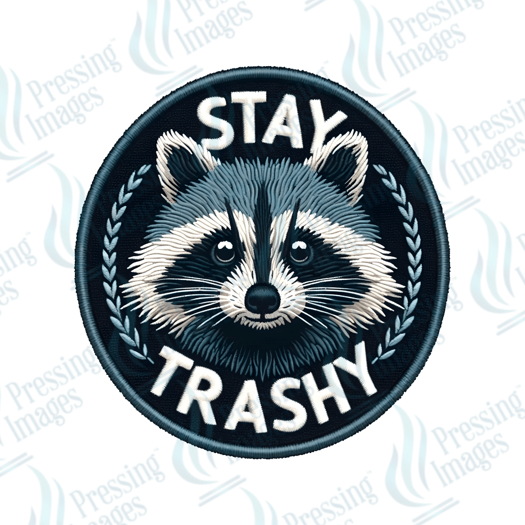 DTF HP 1080 Stay trashy 3PK - Pressing Images