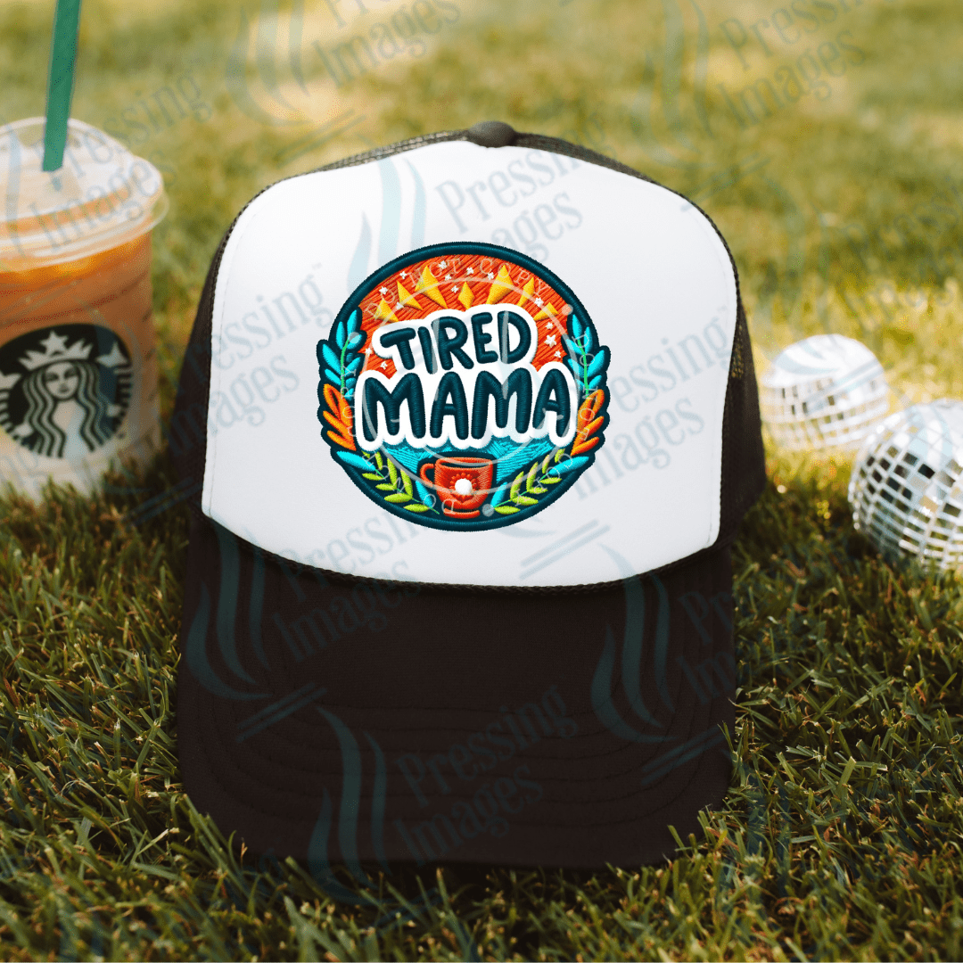 DTF HP 1088 Tired mama 3PK - Pressing Images