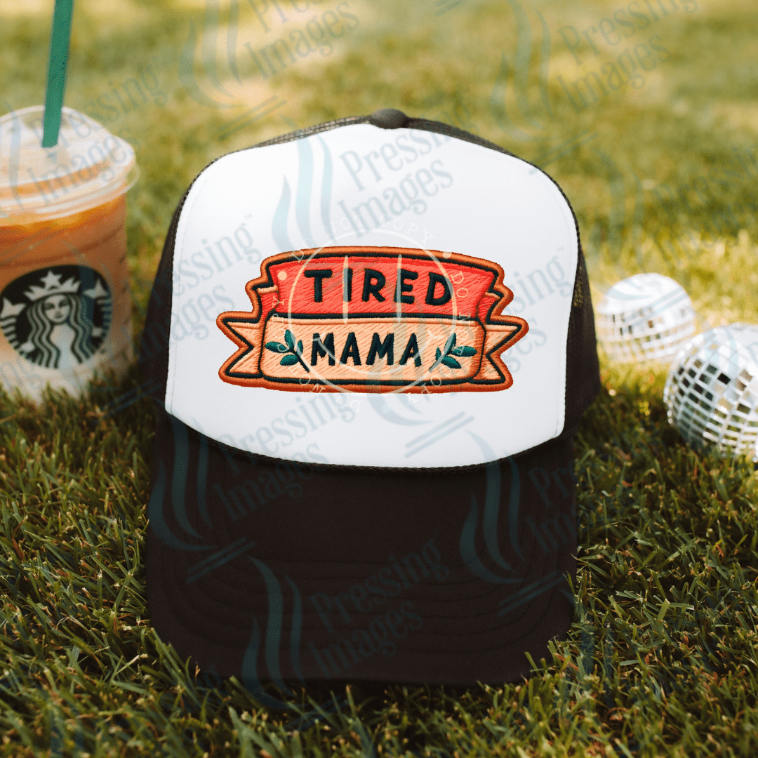 DTF HP 1089 Tired mama two 3PK - Pressing Images