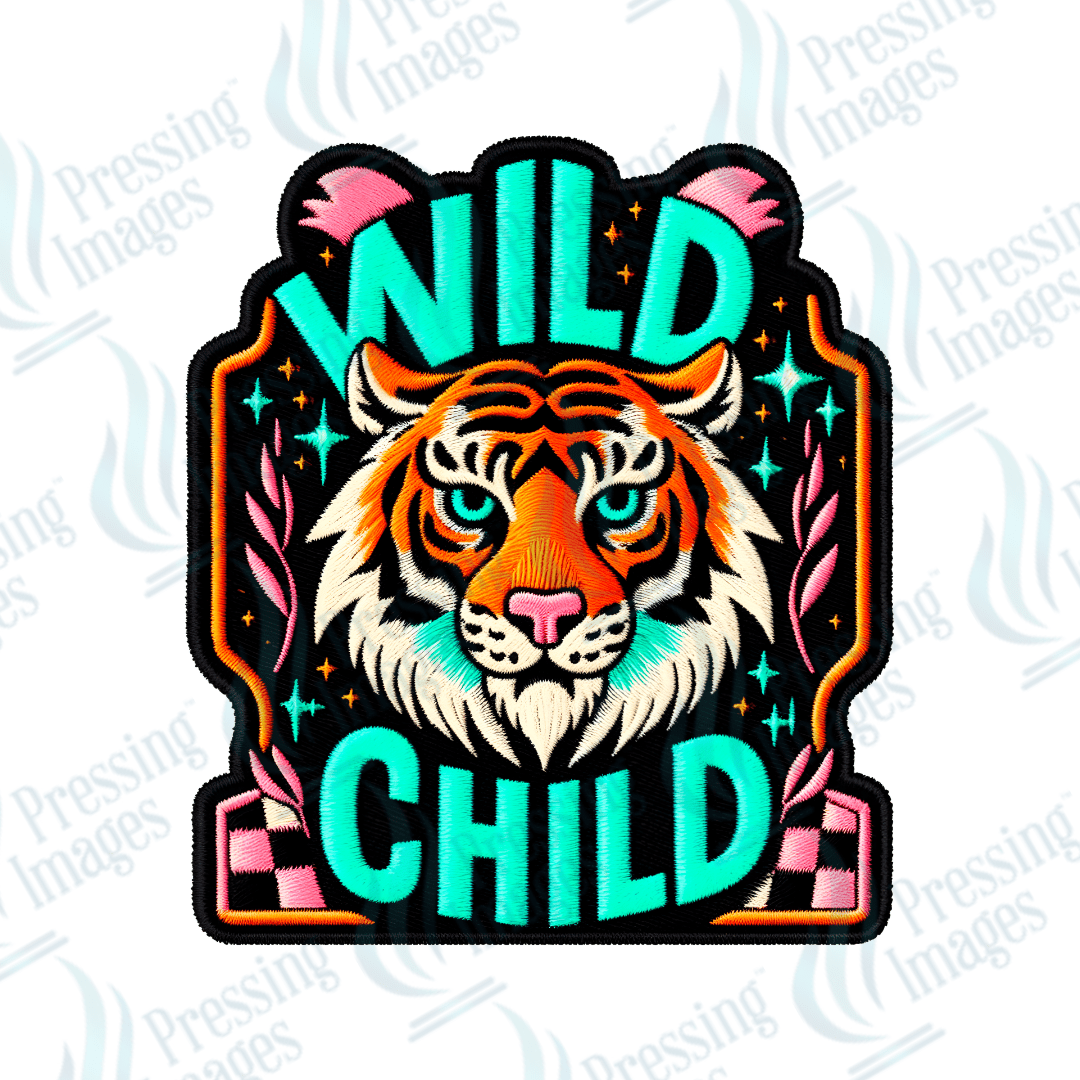 DTF HP 1093 Wild child 3PK - Pressing Images