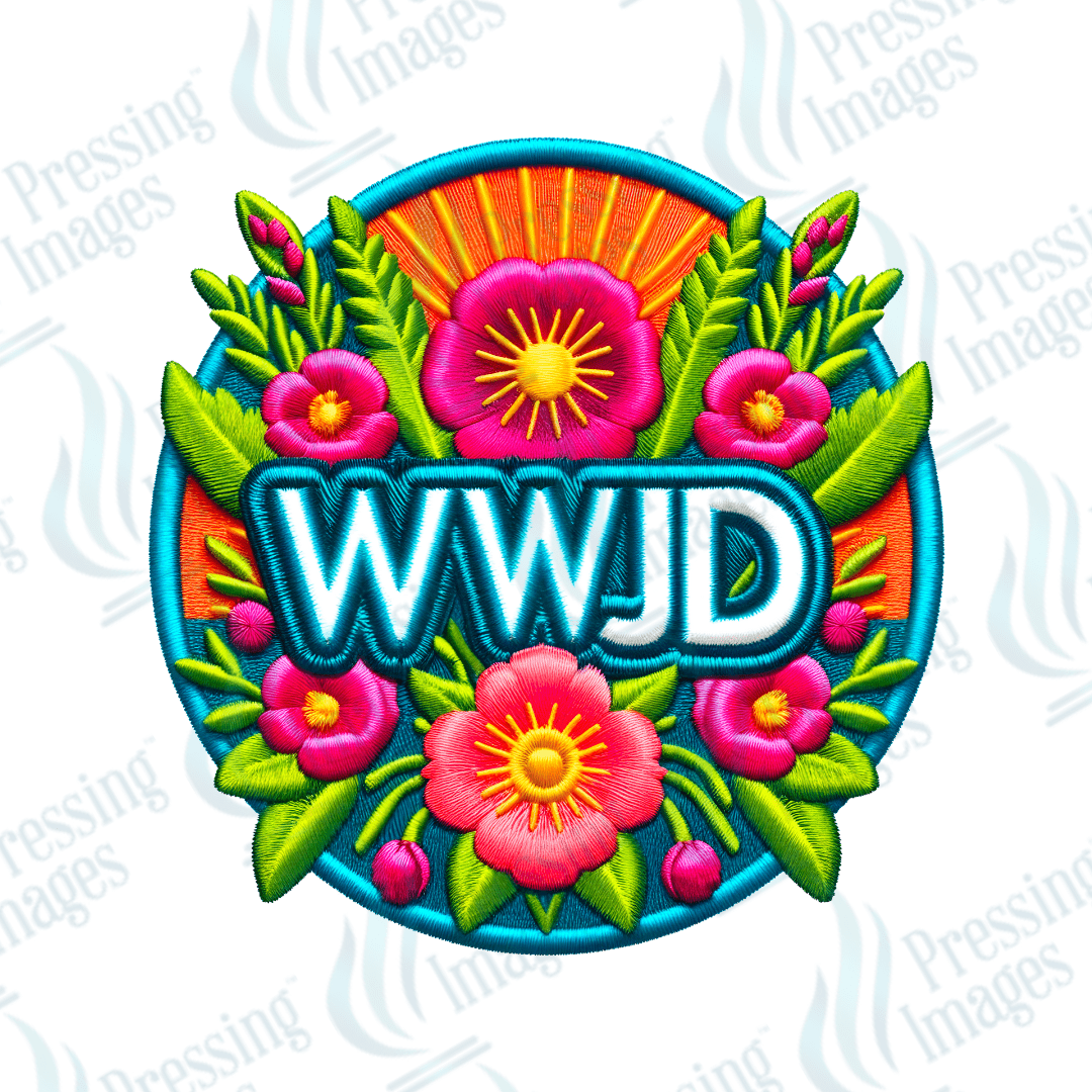 DTF HP 1094 WWJD one 3PK - Pressing Images