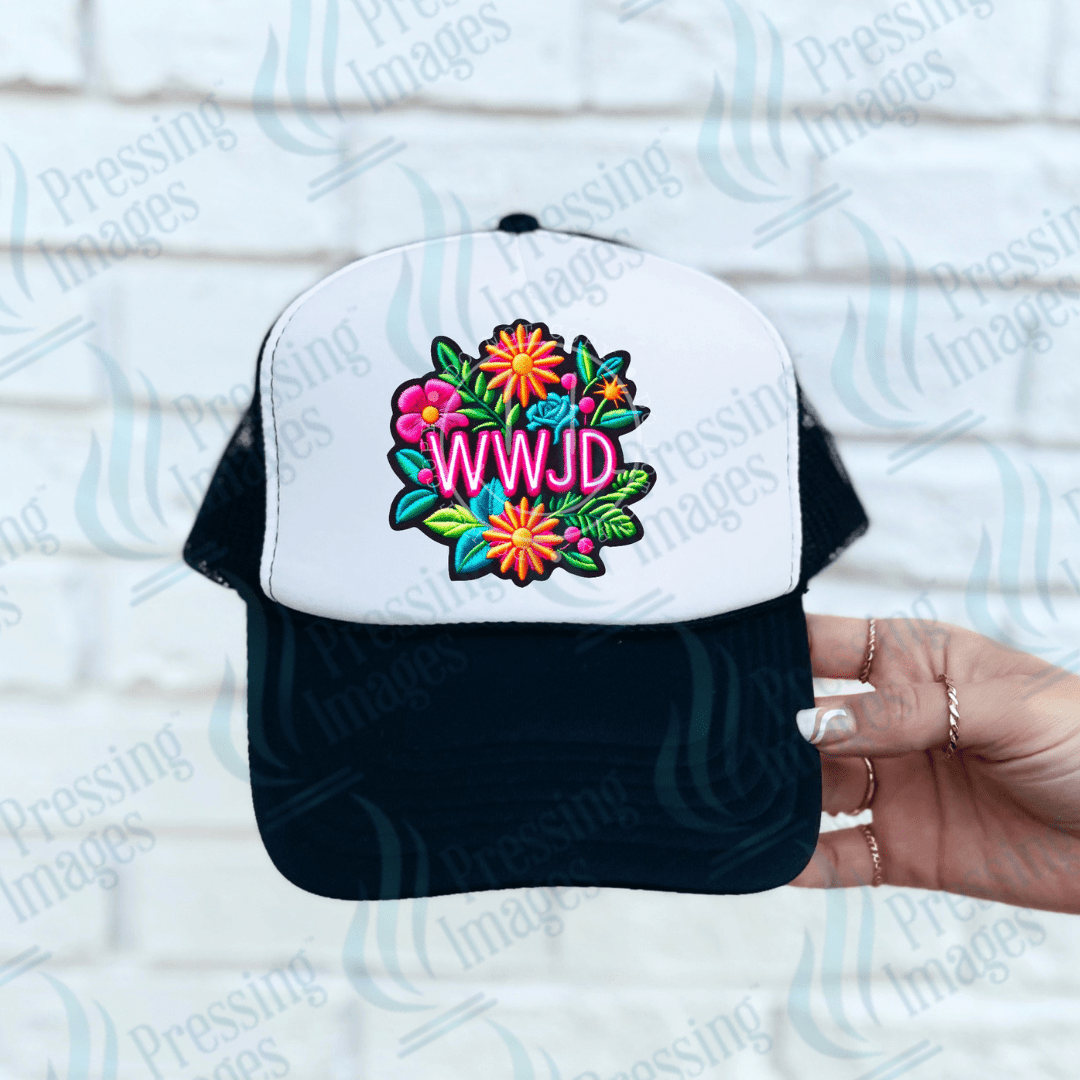 DTF HP 1095 WWJD two 3PK - Pressing Images