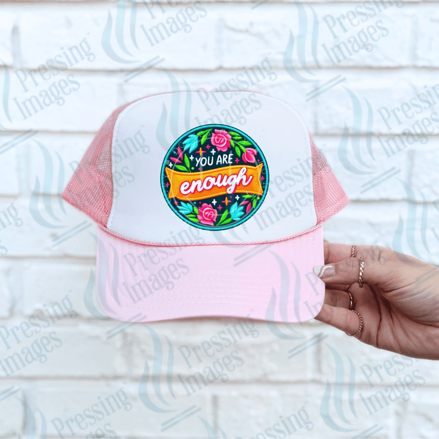 DTF HP 1097 You are enough 3PK - Pressing Images