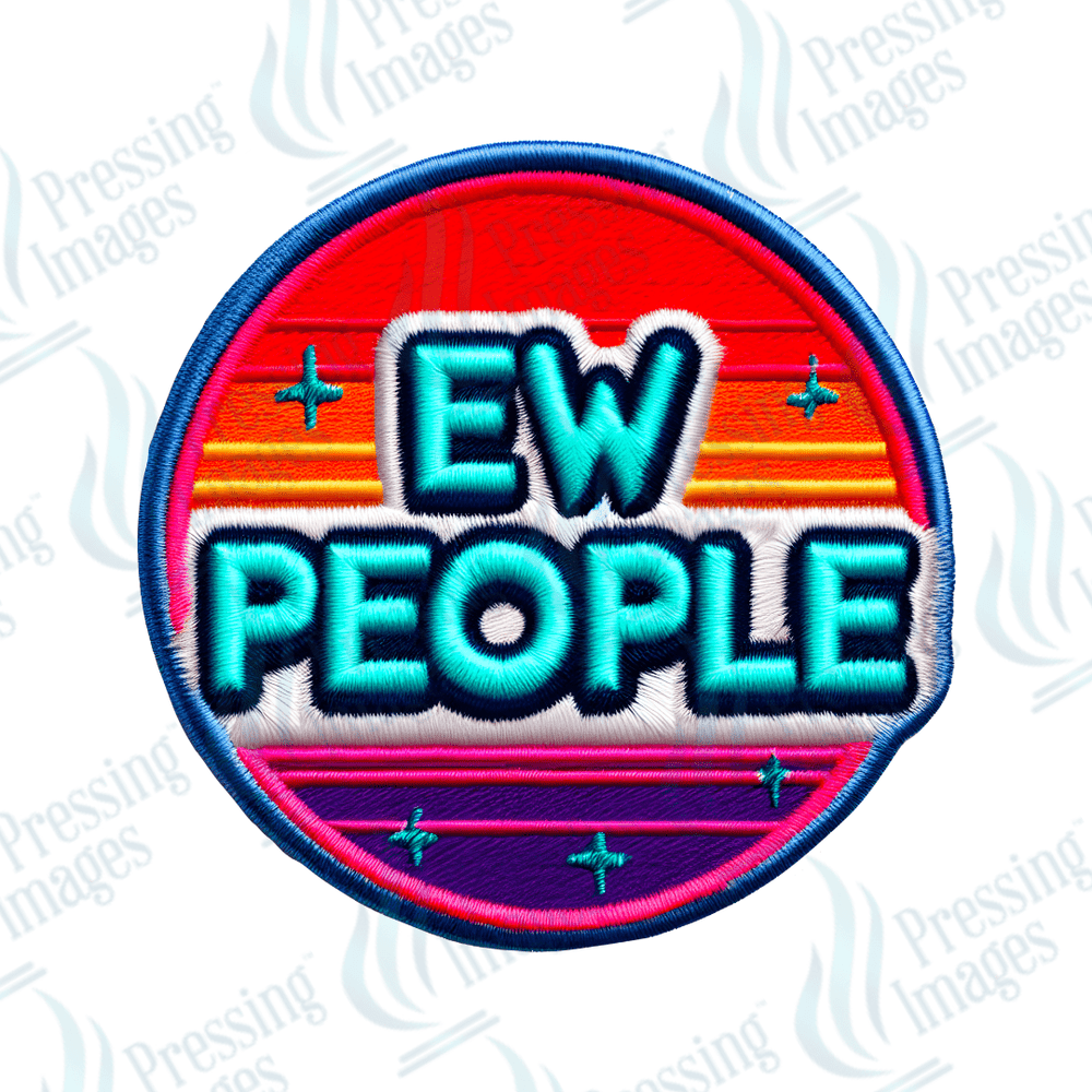 DTF HP 1101 Ew People 3PK - Pressing Images