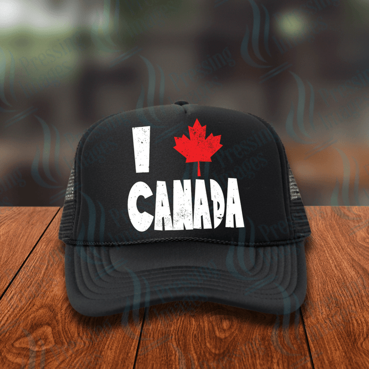 DTF HP 1104 I Heart Canada - Pressing Images