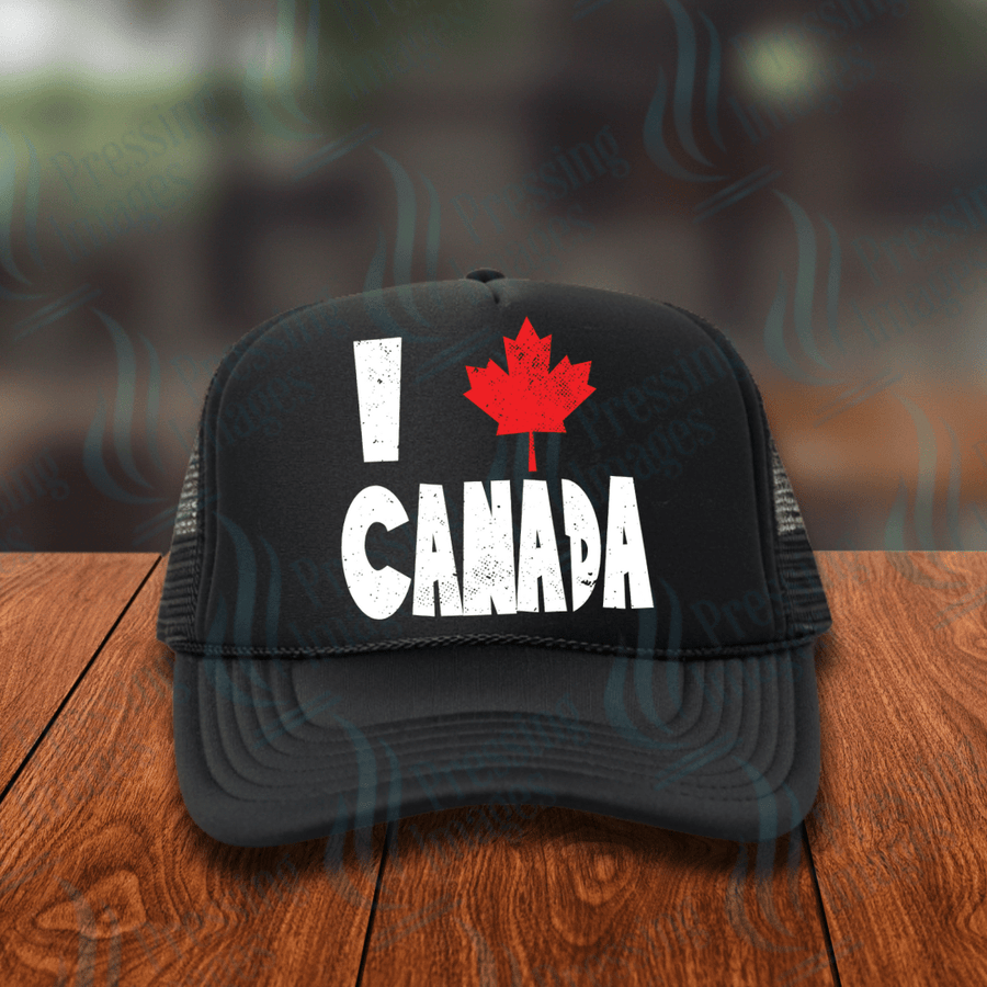 DTF HP 1104 I Heart Canada - Pressing Images