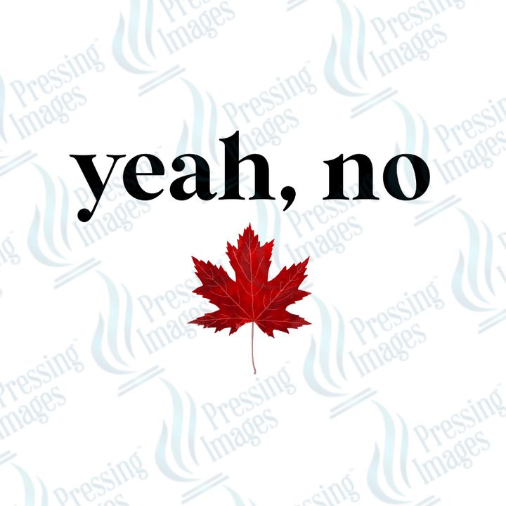 DTF HP 1106 Yeah No - Pressing Images