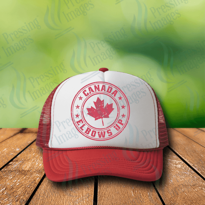 DTF HP 1110 Canada Elbows Up - Pressing Images