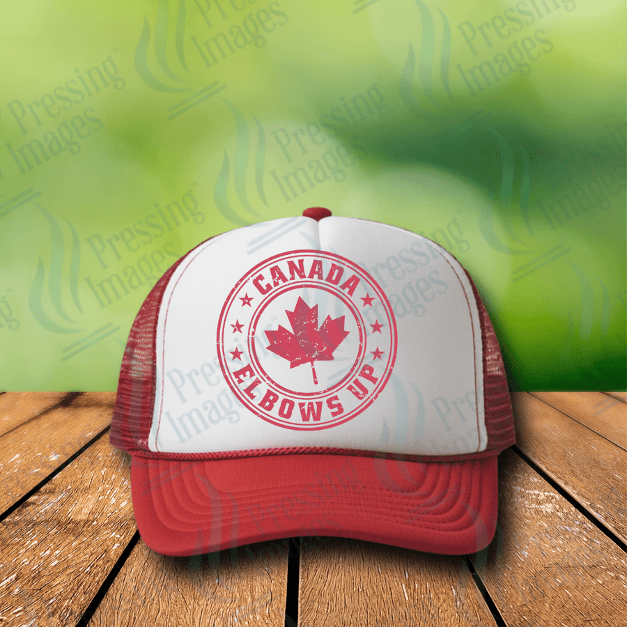 DTF HP 1110 Canada Elbows Up - Pressing Images