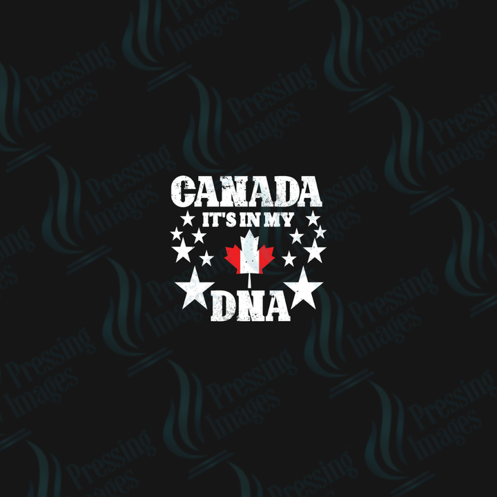 DTF HP 1113 Canada It's In My DNA - Pressing Images