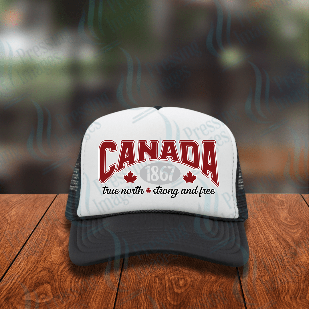 DTF HP 1116 Canada Varsity 1867 - Pressing Images