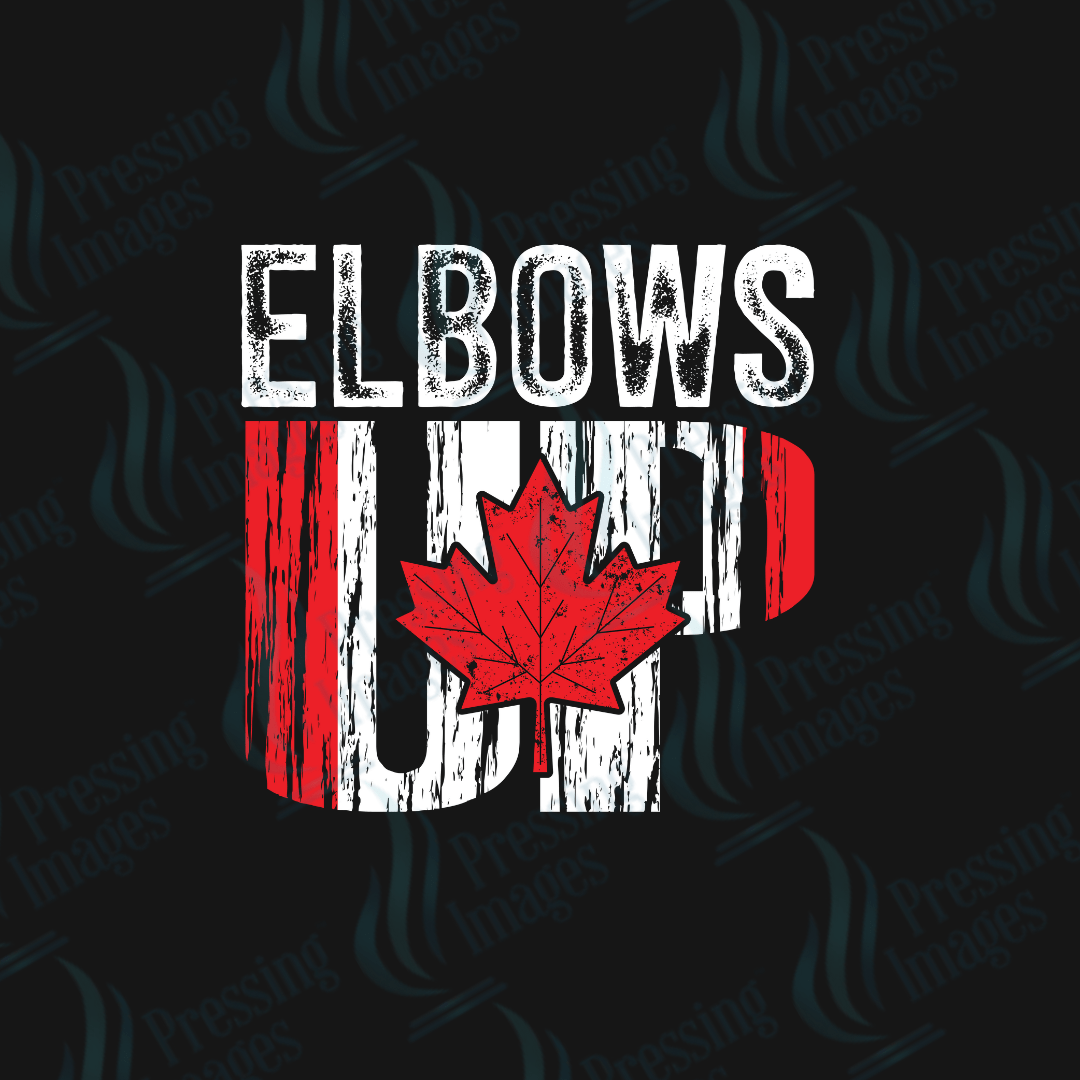 DTF HP 1118 Elbows Up - Pressing Images