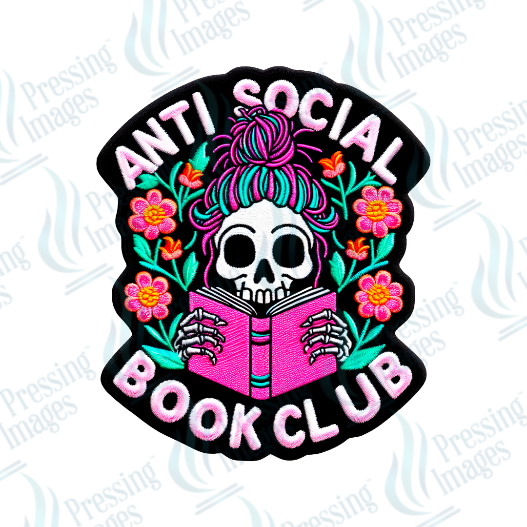 DTF HP 1003 Antisocial book club 3 PK