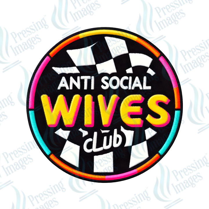 DTF HP 1004 Antisocial wive's club 3 PK