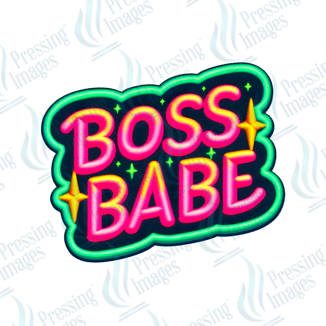 DTF HP 1028 Boss babe 3PK