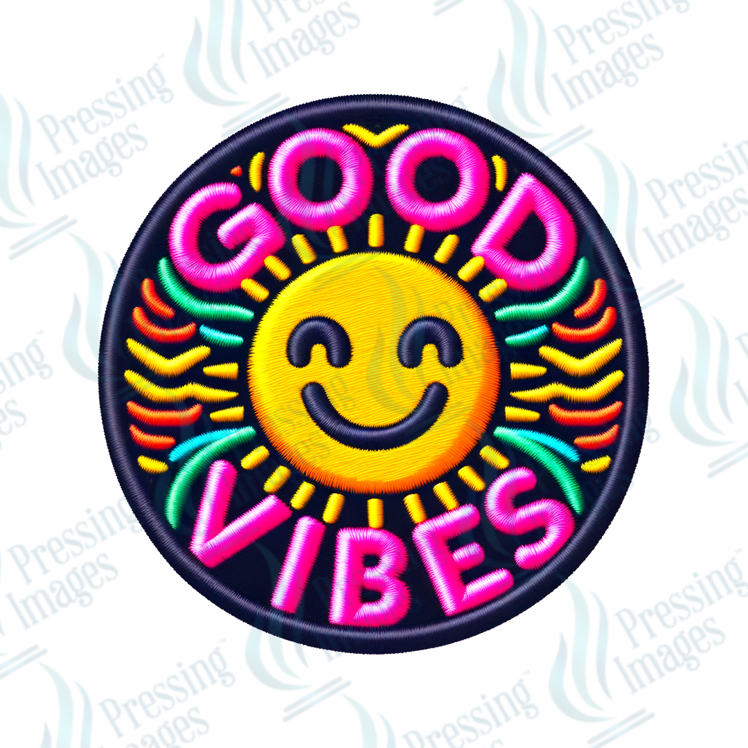 DTF HP 1039 Good vibes two 3PK