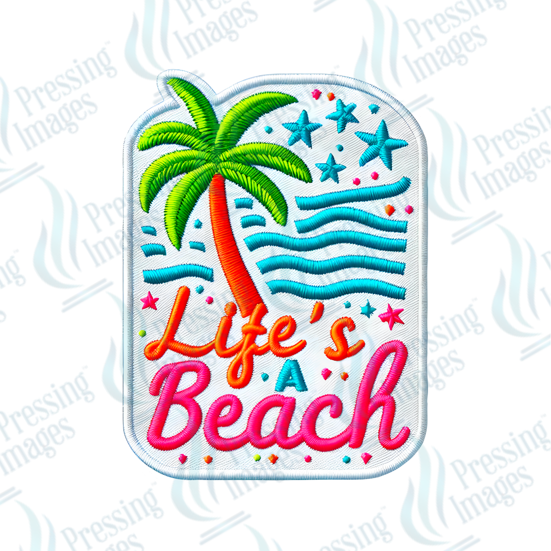 DTF HP 1055 Life's a beach 3PK