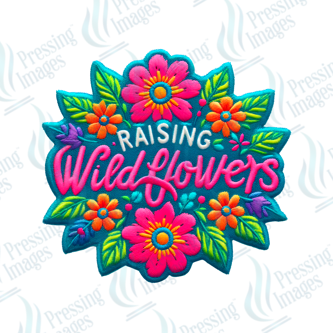 DTF HP 1071 Raising wildflowers one 3PK