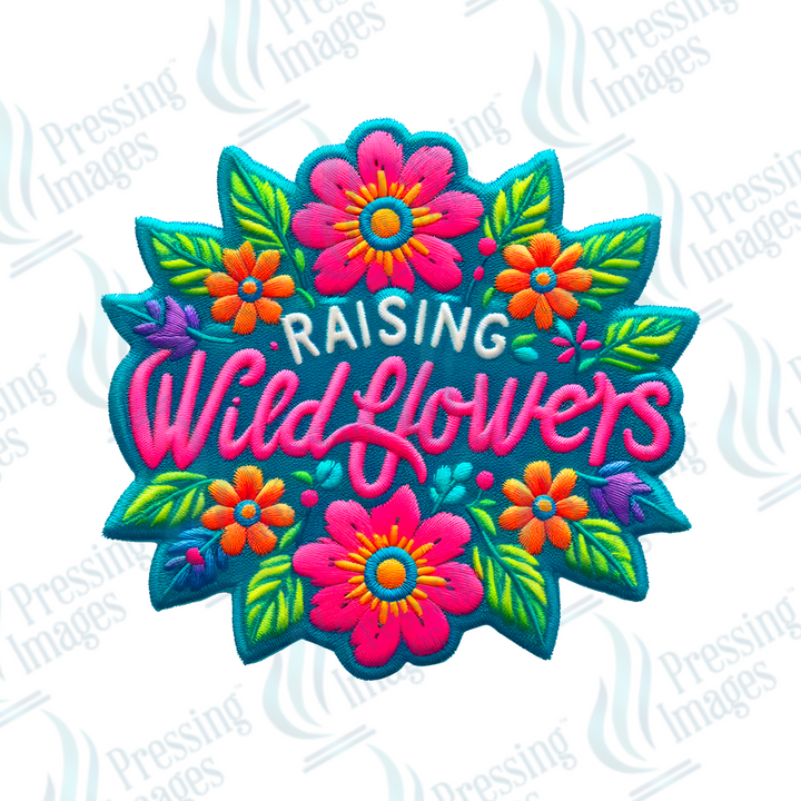 DTF HP 1071 Raising wildflowers one 3PK