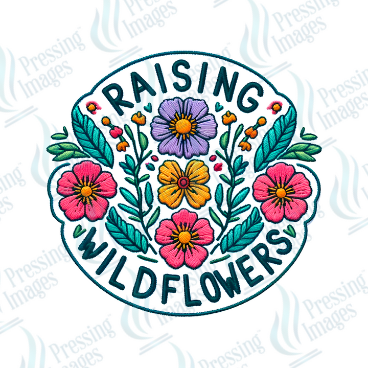 DTF HP 1072 Raising wildflowers two 3PK