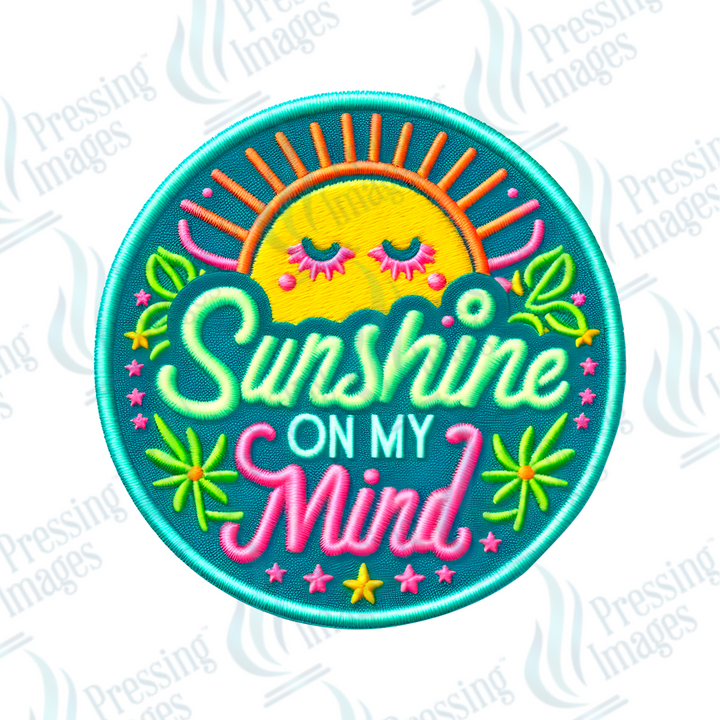 DTF HP 1081 Sunshine on my mind one 3PK