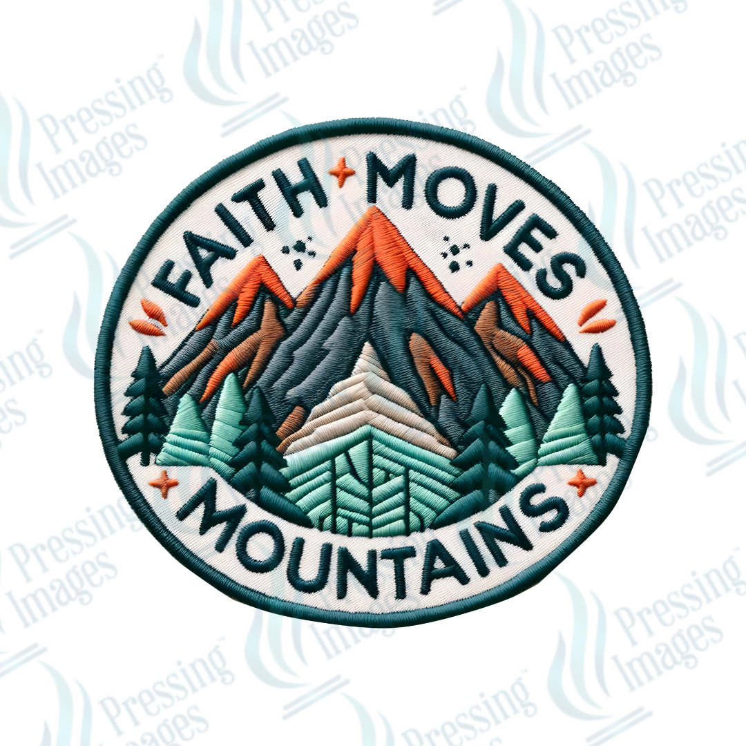 DTF HP 1011 Faith moves mountains 3 PK