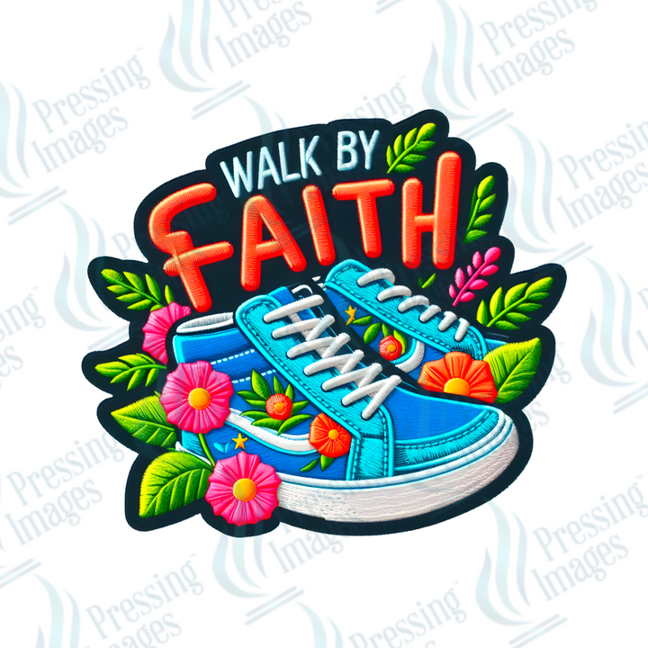 DTF HP 1102 Walk by faith 3PK