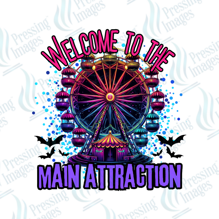 DTF 2708 Welcome to the main attraction