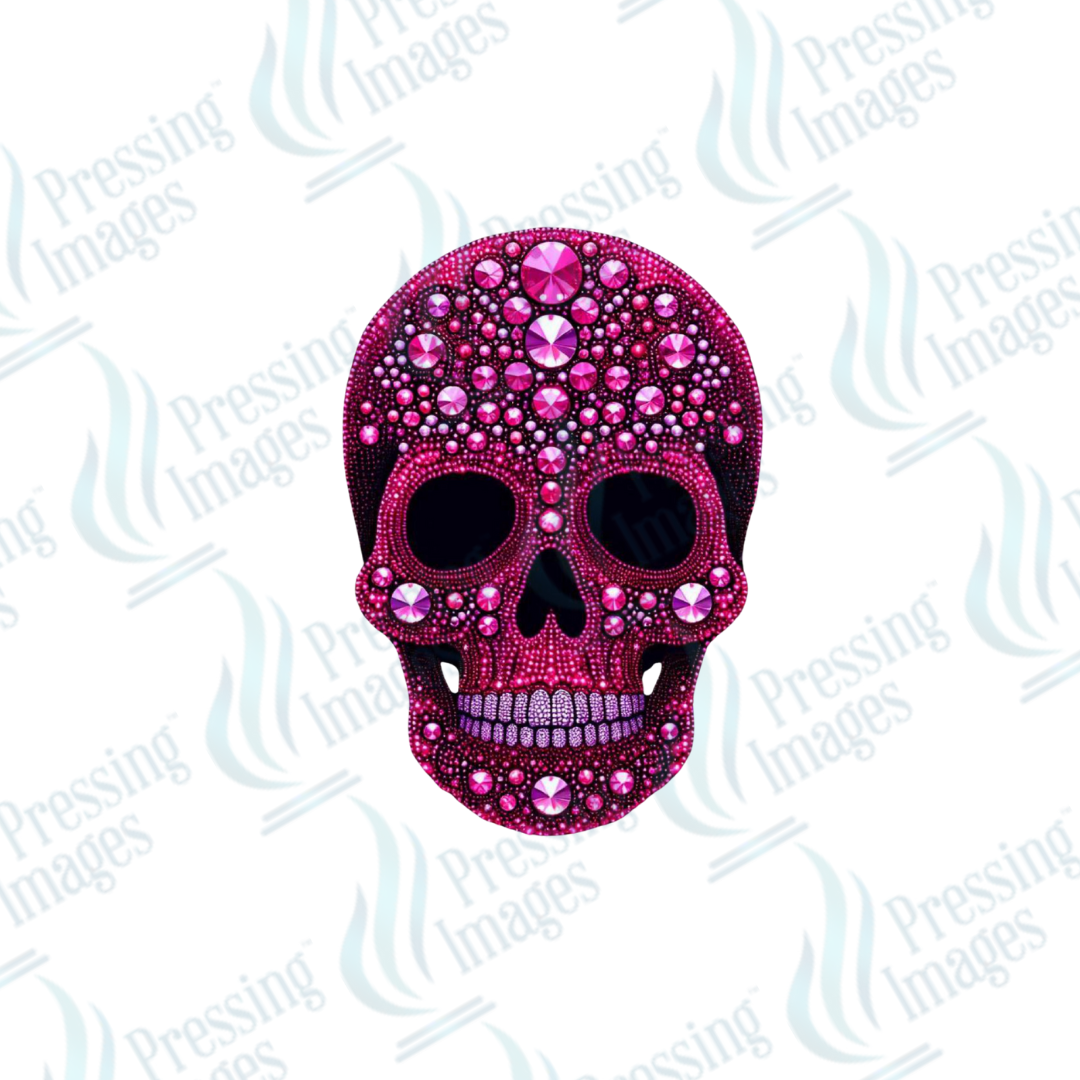 DTF 2706 Pink Skull