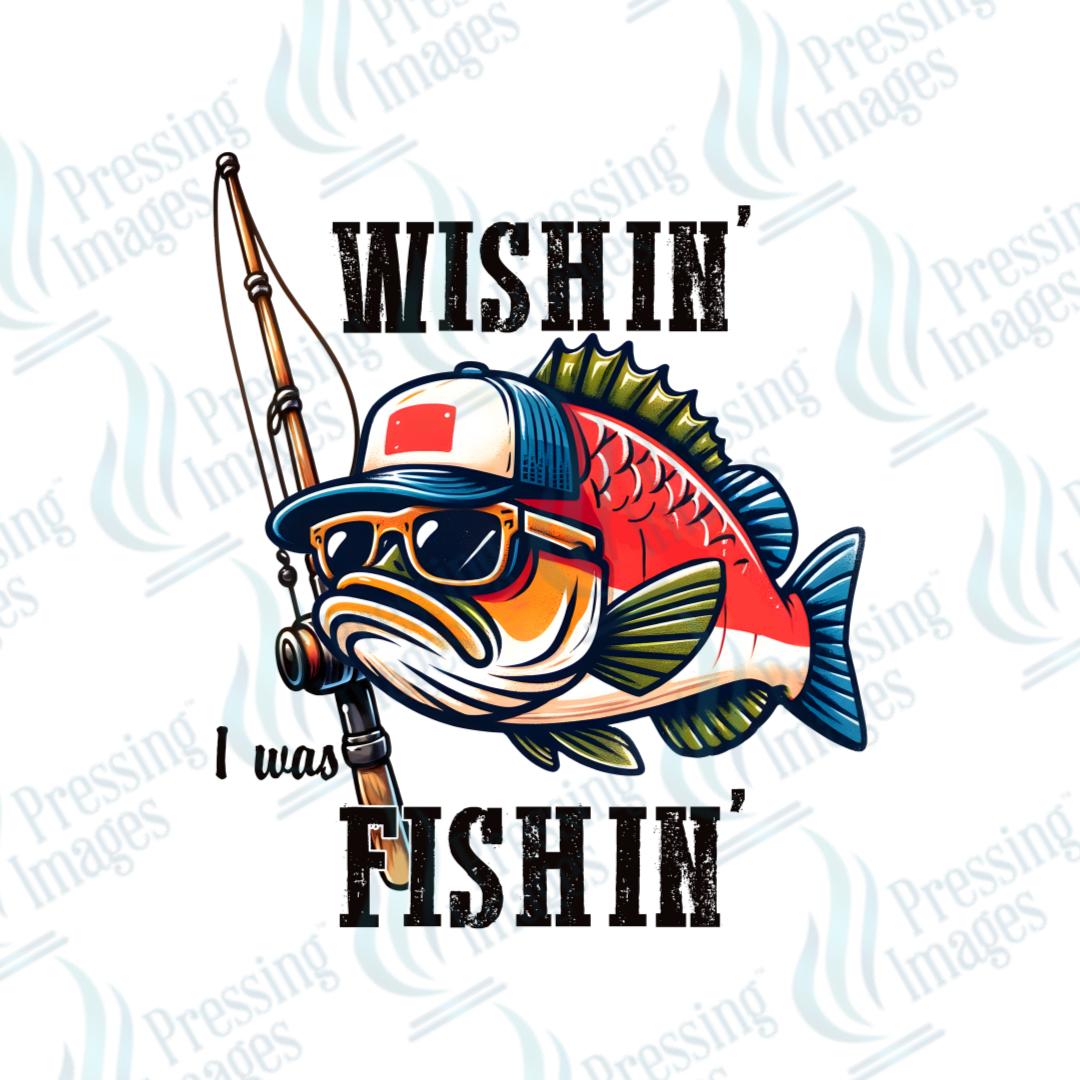 DTF 2429 Wishing I was fishing red and blue